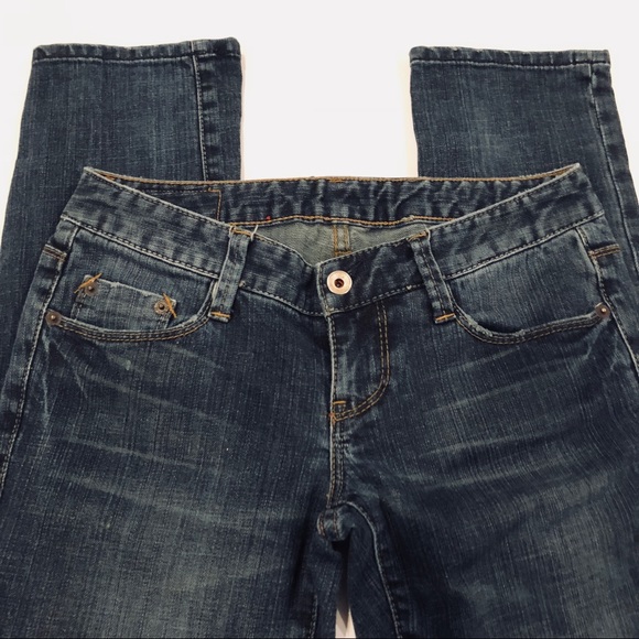EXPRESS Vintage X2 Denim Bootcut | sz 2/4 - Picture 2 of 4